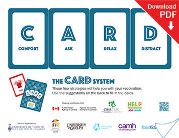 CARD handout for children
