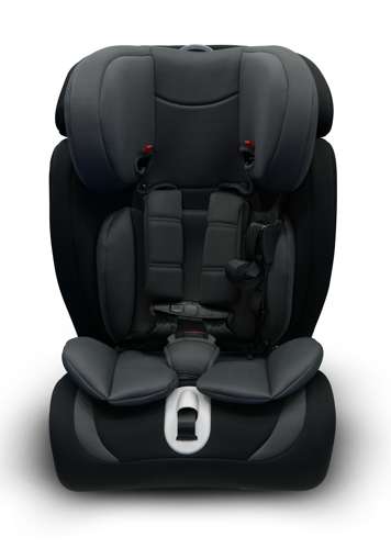 Car seat with no sides to allow space for hip spica cast